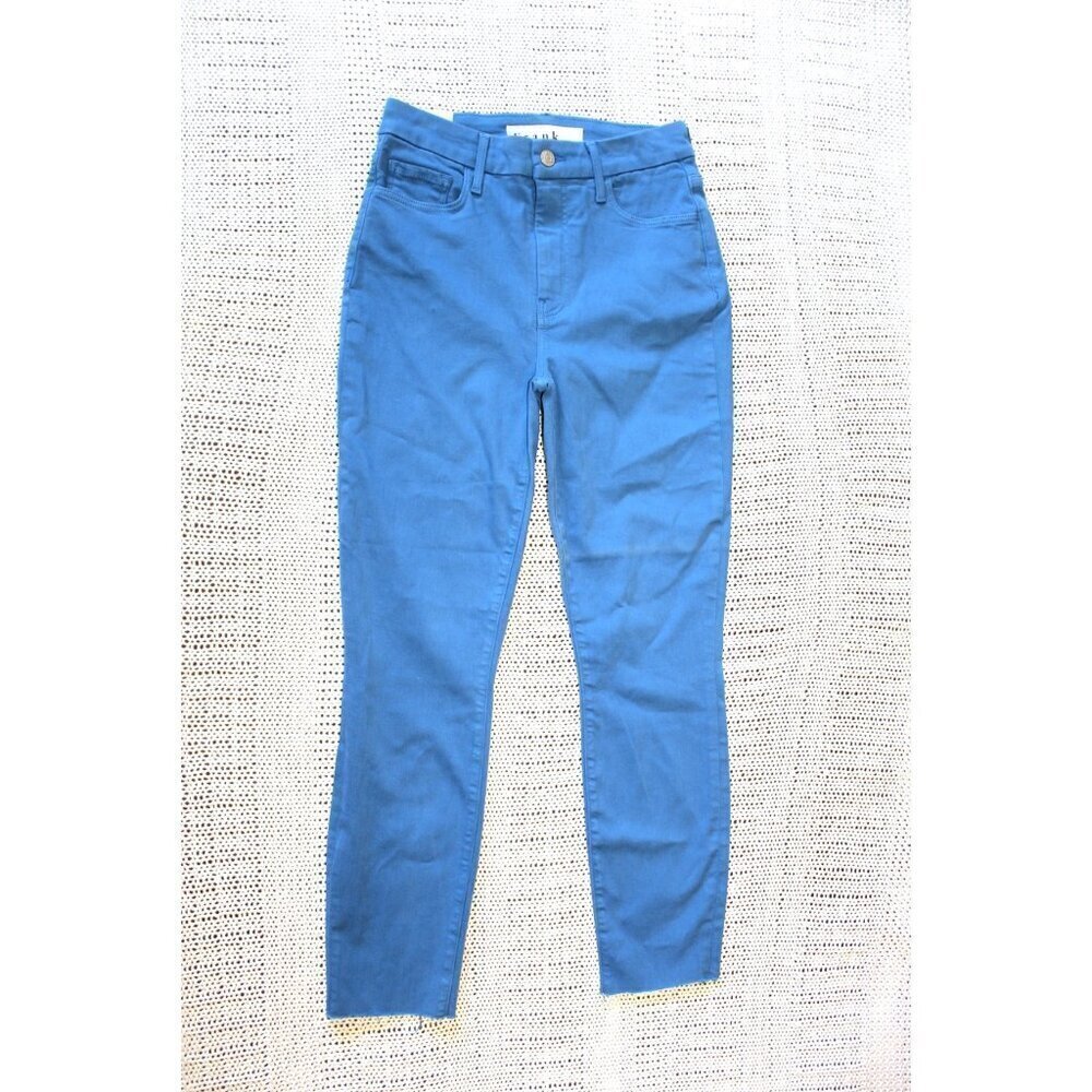 Frank & Eileen Sligo Skinny Jean Size 27 Italian Performance Denim Blue Casual
